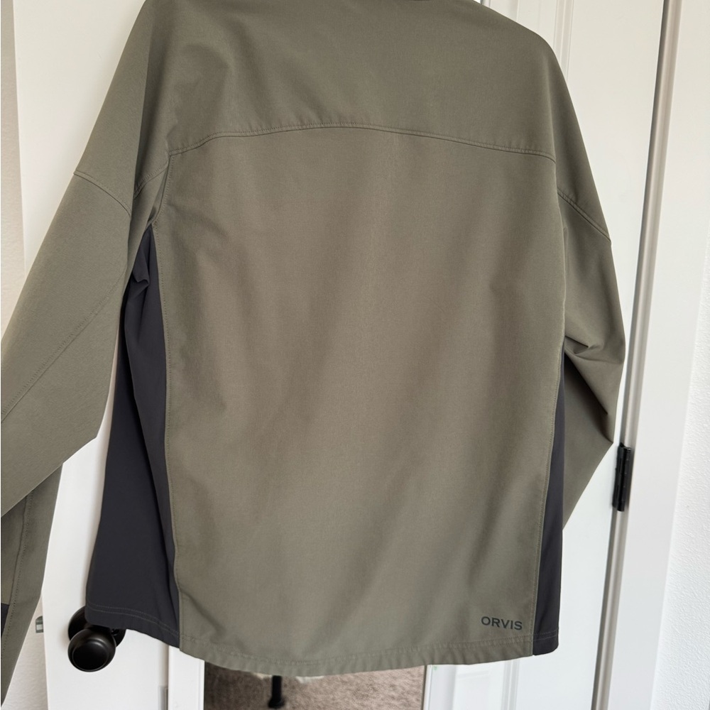 Mens Orvis PRO LT Softshell Pullover - Picture 4 of 4